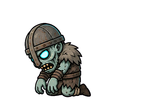A fallen draugr